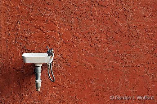 Water Fountain_72231.jpg - Photographed at Palo Duro Canyon State Park south of Amarillo, Texas, USA.